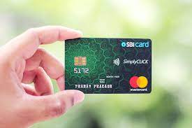 SBI simplyCLICK credit card